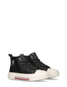 Tommy Hilfiger High-Top Lace Up Sneaker Høye Sneakers Black Tommy Hilf...