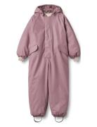 Wintersuit Ludo Outerwear Coveralls Snow-ski Coveralls & Sets Pink Whe...