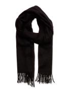 Bs Kemsley Scarf Accessories Scarves Winter Scarves Black Bruun & Sten...