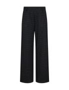 Sc-Isobel Bottoms Trousers Wide Leg Black Soyaconcept