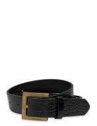 Square Hip Belt Belte Black Gina Tricot