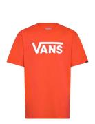 By Vans Classic Boys Tops T-shirts Short-sleeved Red VANS