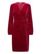 Brynniw Goriel Wrap Dress Kort Kjole Red InWear