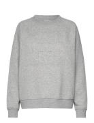 Lr-Nuka Tops Sweat-shirts & Hoodies Sweat-shirts Grey Levete Room