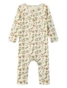 Nbngio Ls Slim Suit Lil Langermet Bodysuit Cream Lil'Atelier