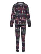 Vintage Gaming Pyjamas Kids Pyjamas Sett Navy Christmas Sweats