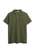 Vint Destroy Polo Tops Polos Short-sleeved Green Superdry