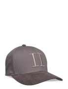 Baseball Cap Suede Ii Accessories Headwear Caps Grey Les Deux