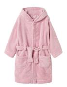 Nmfneba Gabby Bathrobe Sky Morgenkåpe Badekåpe Pink Name It