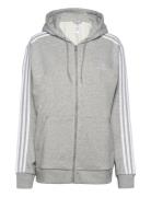 W 3S Fl Fz Hd Sport Sweat-shirts & Hoodies Hoodies Grey Adidas Sportsw...