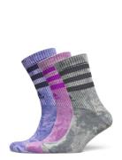 3S C Crw Wash3P Sport Socks Regular Socks Multi/patterned Adidas Perfo...