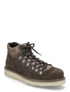 Jfwchorlton Suede Boot Ln Støvletter Med Snøring Brown Jack & J S