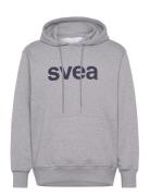 Smcowen Hoodie Tops Sweat-shirts & Hoodies Hoodies Grey Svea