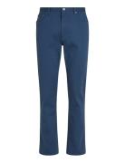 Denton 5Pkt Structured Bottoms Trousers Casual Blue Tommy Hilfiger