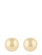 Billie Big Ear Plain G - Accessories Jewellery Earrings Studs Gold SNÖ...