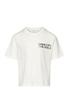 Nkfreba Ss Nreg Top Tops T-shirts Short-sleeved White Name It