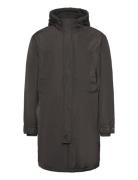 Longline Parka Parkas Jakke Black Lyle & Scott