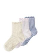 Nmfonanna 3P Sock Socks & Tights Socks Blue Name It