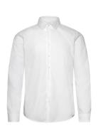 Non Iron Tonal Strct Slim Shirt Tops Shirts Business White Calvin Klei...