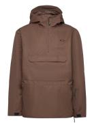 Divisional Rc Shell Anorak Outerwear Jackets Anoraks Brown OAKLEY