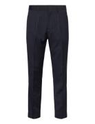 Maweller Pleat Pant Bottoms Trousers Formal Navy Matinique