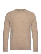 Jprcclambswool Knit Crew Neck Ln Tops Knitwear Round Necks Beige Jack ...