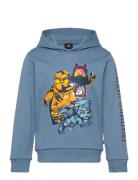 Lwscout 701 - Sweatshirt Tops Sweat-shirts & Hoodies Hoodies Blue LEGO...