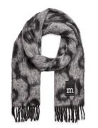 Ainainen Unikko Accessories Scarves Winter Scarves Black Marimekko