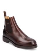 Prepdale Chelsea Boot Støvletter Chelsea Boot Brown GANT