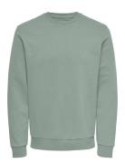 Onsceres Crew Neck Noos Tops Sweat-shirts & Hoodies Sweat-shirts Green...