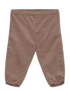 Pants Corduroy W. Lin Bottoms Trousers Brown Huttelihut