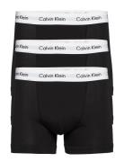 Trunk 3Pk Boksershorts Black Calvin Klein