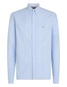 Heritage Oxford Fine Stp Shirt Tops Shirts Casual Blue Tommy Hilfiger