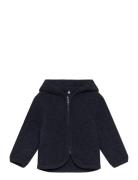 Jacket Ears Wool Fleece Outerwear Fleece Outerwear Fleece Jackets Navy...