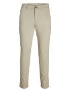 Jpstmarco Bowie Noos Bottoms Trousers Chinos Cream Jack & J S