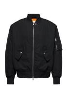 Wwaki Tonal Bomber Bomberjakke Jakke Black Double A By Wood Wood