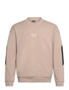 Sweatshirt Tops Sweat-shirts & Hoodies Sweat-shirts Beige EA7