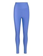 Graphic High Waist Tights Sport Running-training Tights Blue Casall