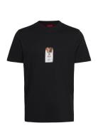 Dilesses Tops T-shirts Short-sleeved Black HUGO