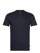 H-Tessler 17 Tops T-shirts Short-sleeved Navy BOSS