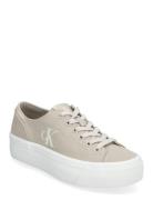 Vulc Flatform Low Cv Mg Lave Sneakers Beige Calvin Klein