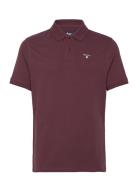 Barbour Sports Polo Jasmine Designers Polos Short-sleeved Burgundy Bar...