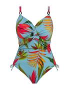 Pichola Uw Twist Front Swimsuit With Adjustable Leg Badedrakt Badetøy ...