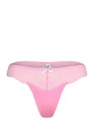 Brief Thong Reg Lacy Back Vale Stringtruse Undertøy Pink Lindex