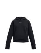 Ua Rival Fleece Hoodie Tops Sweat-shirts & Hoodies Hoodies Black Under...