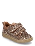 Shoes - Flat - With Velcro Lave Sneakers Beige ANGULUS