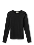 Patriciasy T-Shirt Long Sleeve Tops T-shirts Long-sleeved T-shirts Bla...