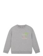 Sweater Textprint Tops Sweat-shirts & Hoodies Sweat-shirts Grey Daily ...