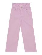 Wide Pants Bottoms Jeans Wide Jeans Pink Daily 7