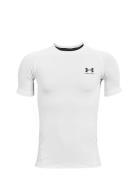 Ua Hg Armour Ss Sport T-shirts Short-sleeved White Under Armour